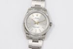 EW Factory The Best Replica Rolex Oyster Perpetual 31 Stainless Steel Strap White Dial Swiss Watch